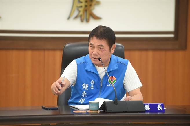 苗栗县长锺东锦。（苗栗县政府提供／李京升苗栗传真）