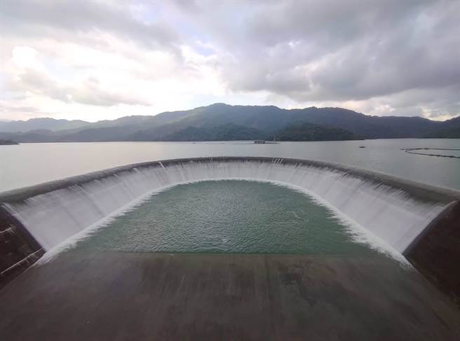 南化水库目前蓄水率100％。（台南市政府提供／曹婷婷台南传真）