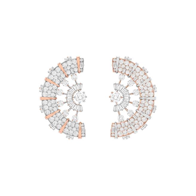 梵克雅宝Face a Face双胸针，以芭蕾舞为灵感。（Van Cleef & Arpels提供／陶福媛台北传真）