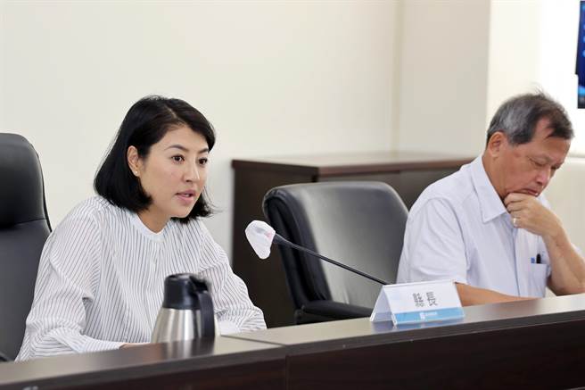 南投县长许淑华说她争取中央支援300国军投入灾区重建至今等无人，让她很焦虑。南投县政府提供