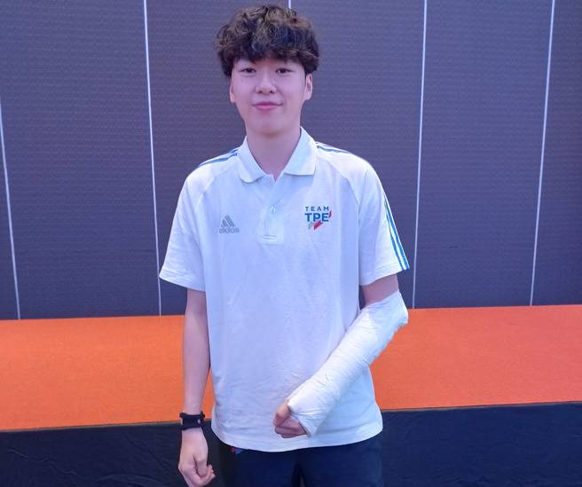 成都世大運女籃代表隊好手林蝶。（陳筱琳攝）