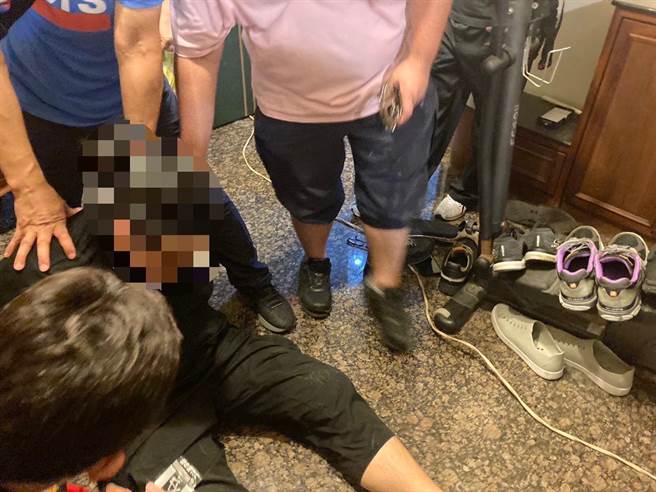 日前恐嚇酒吧業者的嫌犯，已遭警方逮捕歸案，並移送基隆地檢署偵辦。（基隆市警局提供／張志康基隆傳真）