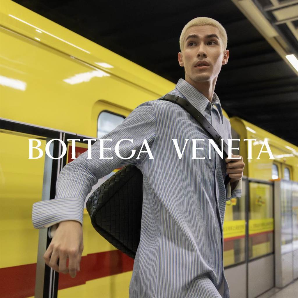 Bottega Veneta品牌摯友米卡現身品牌情人節微電影。（Bottega Veneta提供／林欣儀台北傳真） 