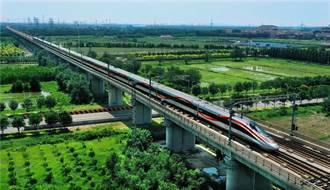 陸「八縱八橫」高鐵網完成77.83％ 已建成投產3.53萬公里