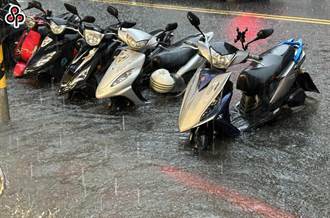 台北市午後強降雨大同區達100毫米 接獲60多件災情通報