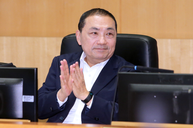 國民黨總統參選人侯友宜近期民調有止跌回升的現象。（資料照,黃世麒攝）