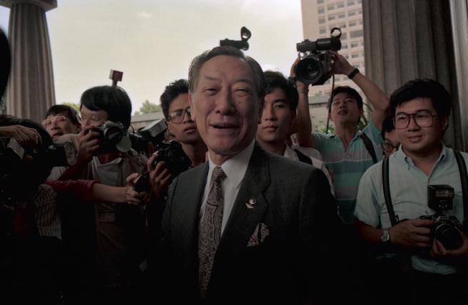 蒋纬国生前官邸在市场上出售。（图／报系资料照）