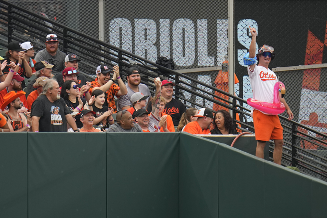 金莺球迷。（美联社资料照）