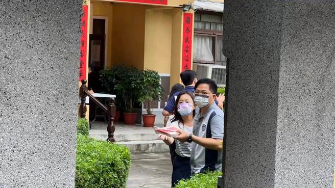 彰化縣長王惠美在縣長官邸宴請侯友宜，這場宴會不對外公開。（民眾提供／孫英哲彰化傳真）