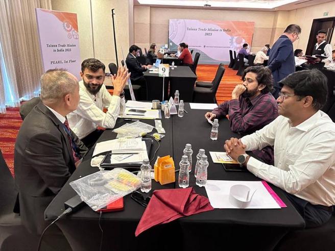 贸协印度贸访团新德里、孟买告捷。(图／贸协提供)