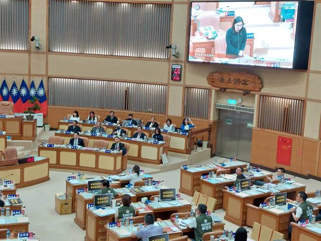 《新北市氣候變遷因應行動自治條例》草案日前於新北市議會舉辦說明會，各黨對於內文尚有不同意見。（陳慰慈攝）