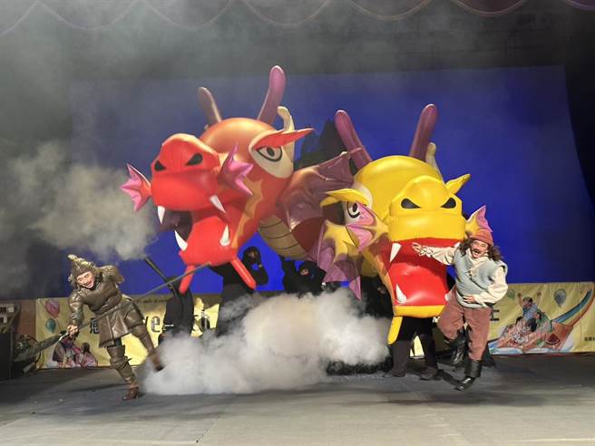 纸风车剧团剧中的「唐吉轲德」，是剧团的精神招牌角色人物。（纸风车剧团提供／李欣恬台北传真）