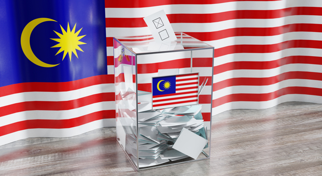 马来西亚6州选举将于明天投票，虽然州选是地方选举，仍被视为是对团结政府安华的执政考验。（示意图/shutterstock）