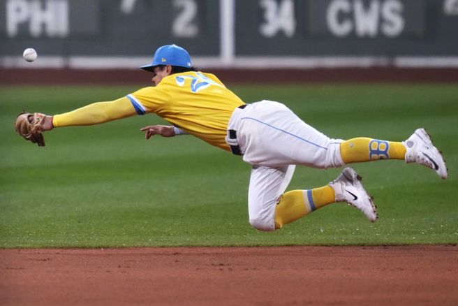 台湾旅美棒球好手张育成。（美联社资料照）