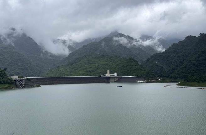 曾文水库持续进补，有效蓄水量已接近4亿吨。（水利署南水局提供）