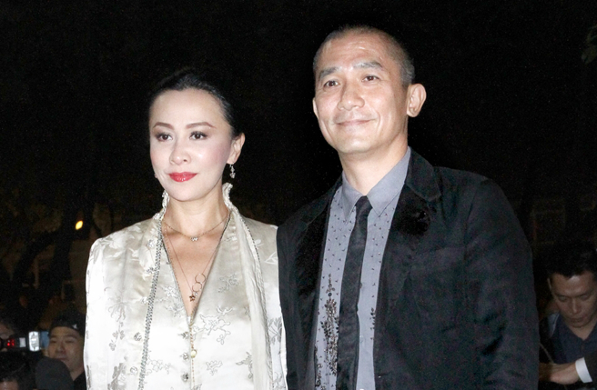 刘嘉玲、梁朝伟结婚15年，是演艺圈的银色夫妻档。（图／中时资料照片）