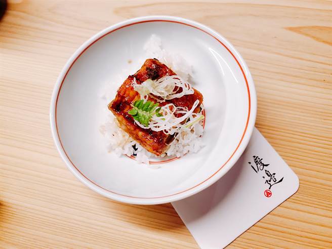 渡邉信介拿手的招牌鰻魚飯，選用台灣黑鰻魚，好滋味讓不少饕客都讚譽有加。（喜鵲娛樂提供／陳韻萍台北傳真）