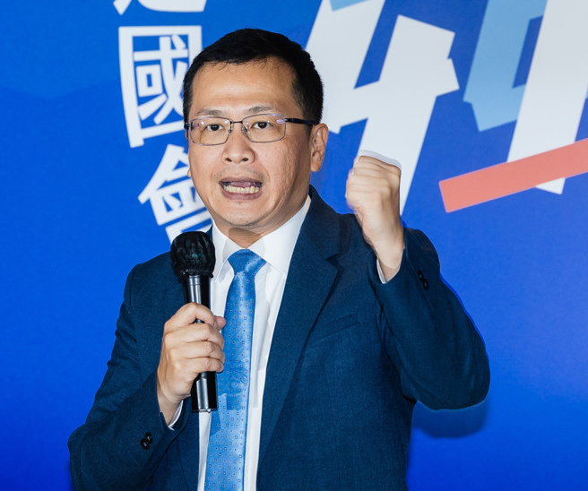 国民党立委参选人罗智强。 （资料照片）