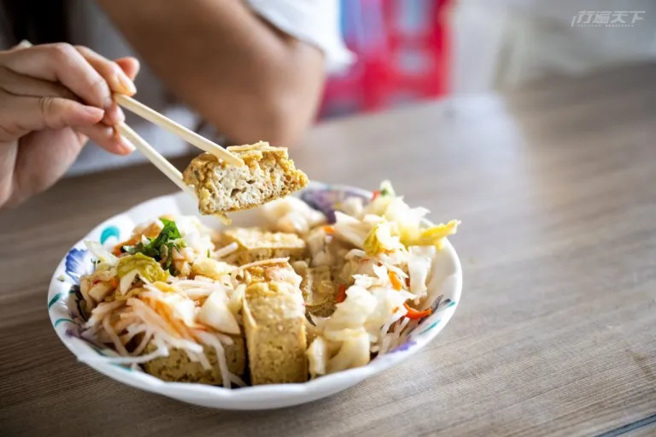 玉里桥头臭豆腐。（图／行遍天下提供）