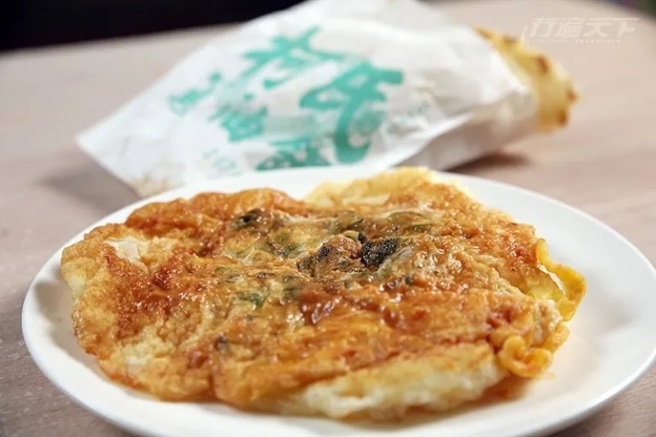 柯氏葱油饼 。（图／林建丰摄影）
