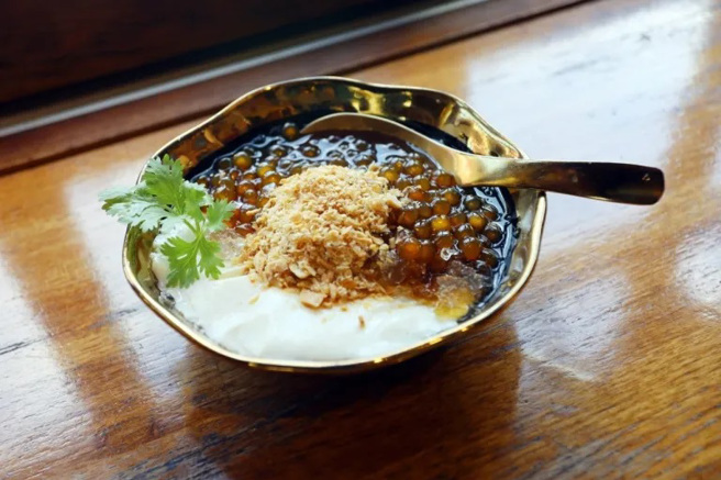 白水豆花。（图／林建丰摄影）