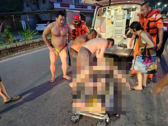 基隆大武崙1天3人溺死，谢国梁紧急宣布：封闭出事沙滩。（读者提供／徐佑升基隆传真）