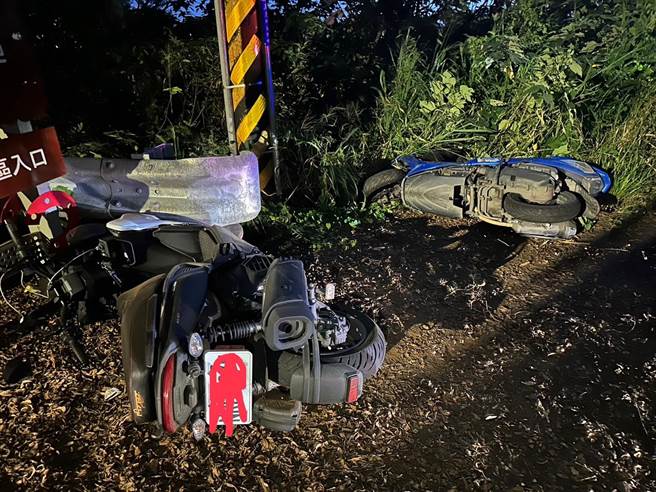 彰化县道139线「死亡弯道」又撞，这是近2个月来第3起死亡车祸。（民眾提供／吴建辉彰化传真）