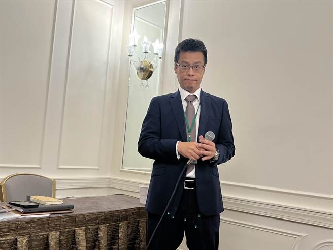 总统府发言人黄重谚。(曾薏苹摄)