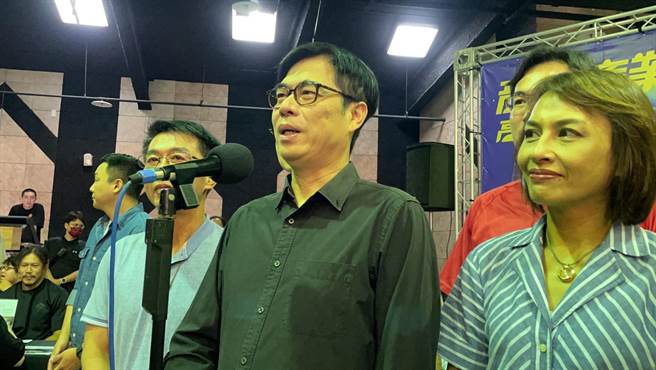 高雄市长陈其迈。（洪靖宜摄）