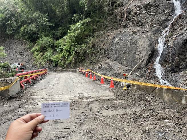 投85抢通后南投县各部落联外道路交通不再受阻。南投县政府提供