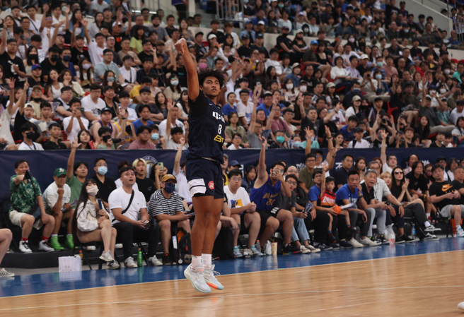 中华白贺丹轰进17分，助队击败菲律宾。（中华篮协提供）