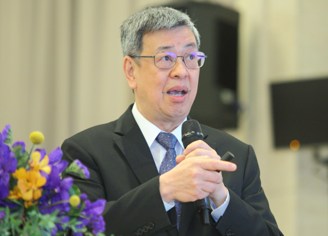 行政院长陈建仁（图）勘灾时，暗酸南投县长许淑华，引发议论。（资料照片／张铠乙摄）