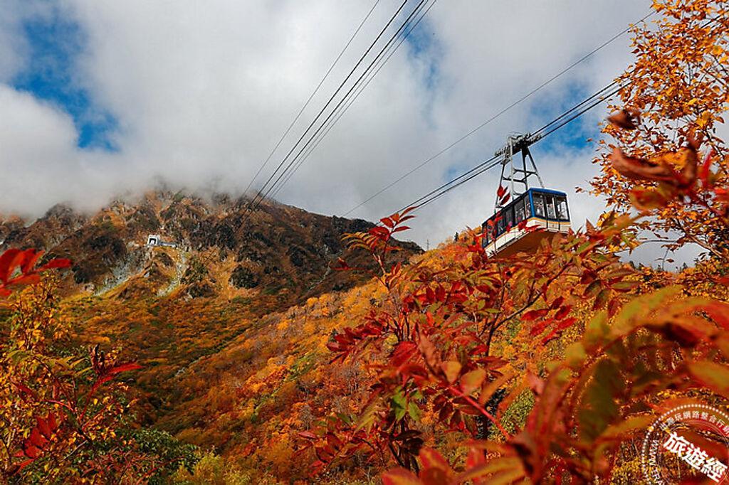 
日本立山黑部秋季賞楓纜車_可樂旅遊提供