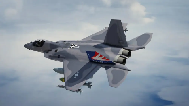 KF-21戰機雖被韓國稱作為第5代戰鬥機，初期按5代機標準設計，但多項關鍵技術都未達5代戰機標準。（圖／騰訊網）