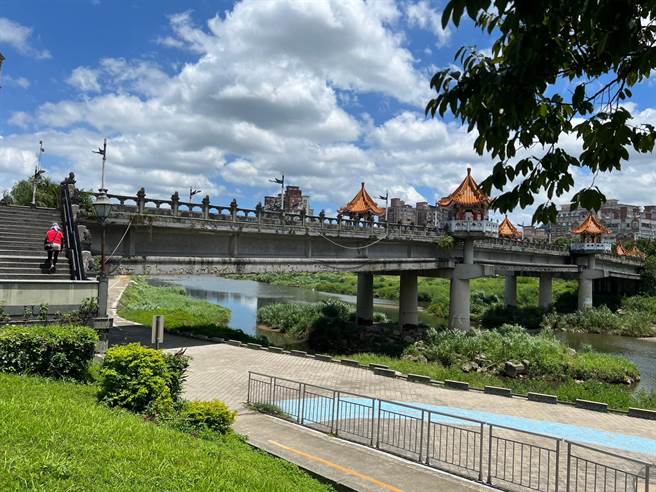 三峽長福橋將改建。（王揚傑攝）