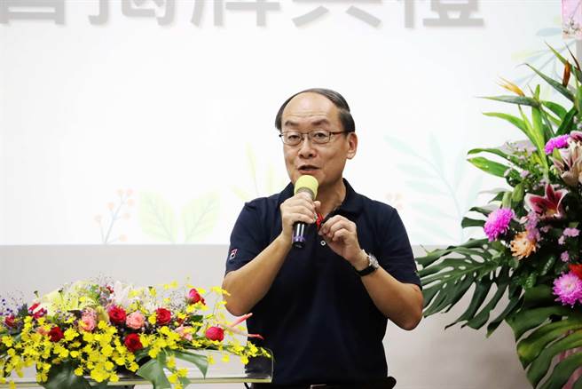 农林业及自然保育署嘉义分署长张岱指今天是新的里程碑。（吕妍庭摄）