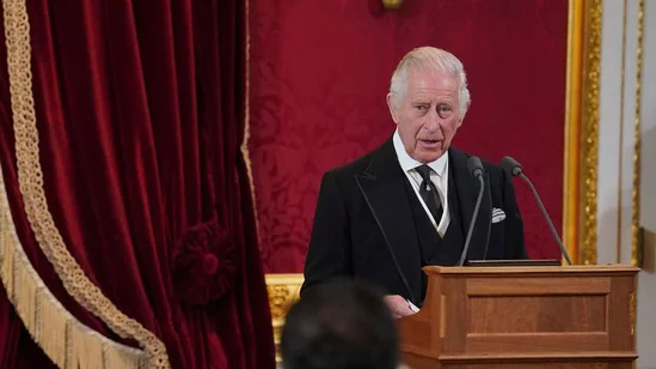 英國國王查爾斯3世。(圖/美聯社)