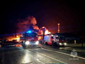 影》俄加油站大火釀25死66傷！驚人火海如「戰場」