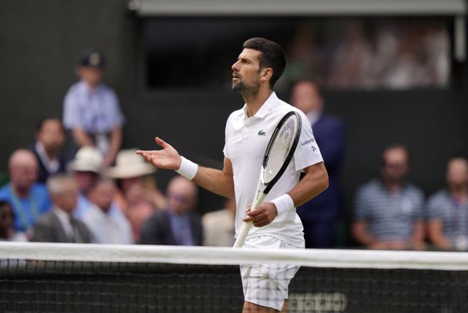 塞爾維亞網球天王喬柯維奇。（美聯社資料照）