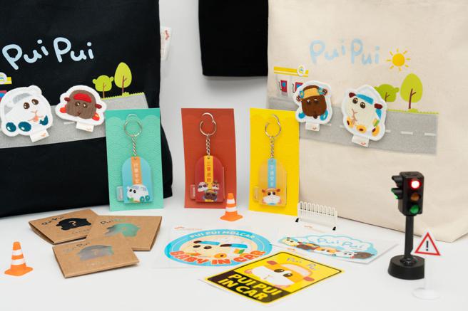 北基加油站35周年庆，超萌天竺鼠车车一起来加油，推出出游五大洲限定好物。（北基国际提供／陈大任台北传真）