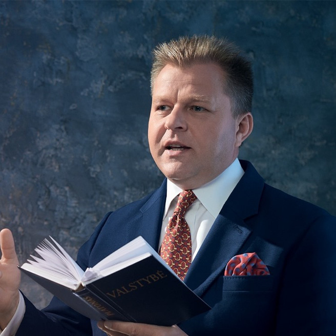 立陶宛副外长艾德梅纳斯（Mantas Adomėnas）。(图/立陶宛副外长艾德梅纳斯官方脸书)
