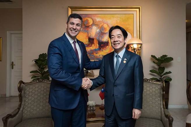 赖清德会晤贝尼亚(取自赖清德脸书)

