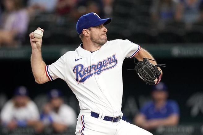 遊騎兵先發投手薛爾瑟。（美聯社）