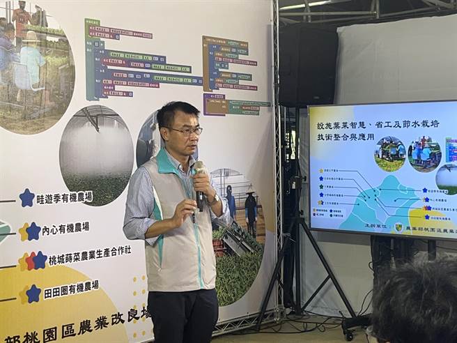 農業部部長陳吉仲今感嘆，極端氣候的確帶給農業一大考驗。（陳夢茹攝）