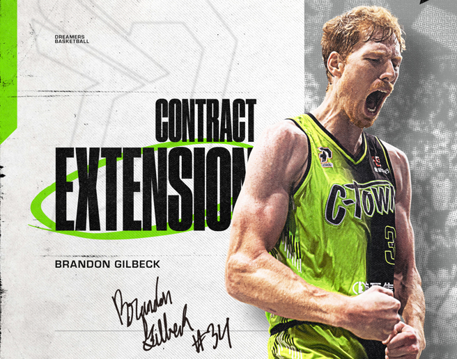 夢想家與外援吉爾貝克合作邁入第3年。（夢想家提供）