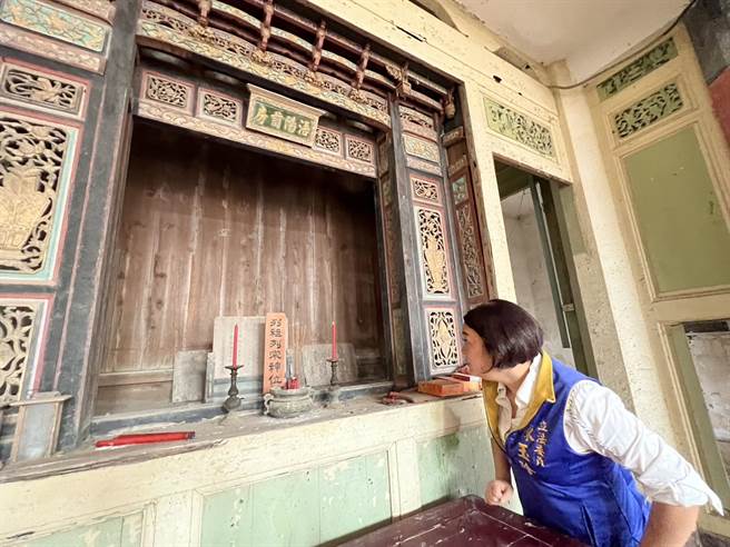 陈玉珍表示，文化古蹟是金门非常重要的歷史资产，将持续争取经费做好文化保存工作。(图／陈玉珍服务处提供)