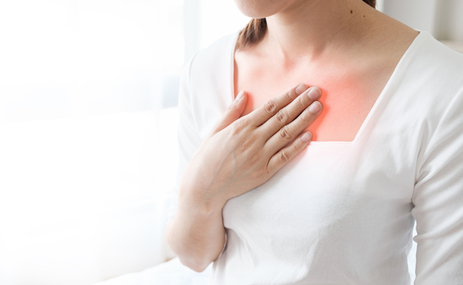 在台湾，约有2成的人口深受胃食道逆流的困扰。(示意图/ Shutterstock )