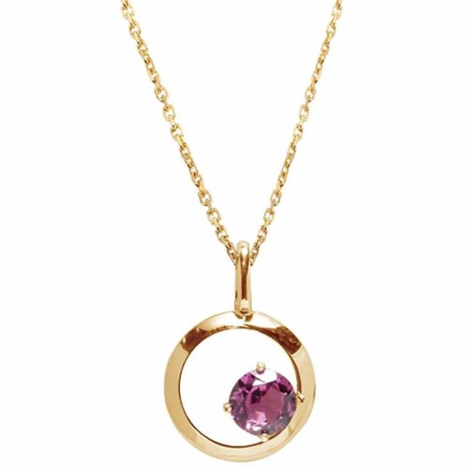 大叶高岛屋D＆D JEWELRY「天然彩宝项炼」，6600元。（大叶高岛屋提供／朱世凯台北传真）