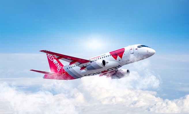 俄罗斯红翼航空遭遇飞机零件短缺，飞机故障无法载客。(图/Red Wings Airlines)