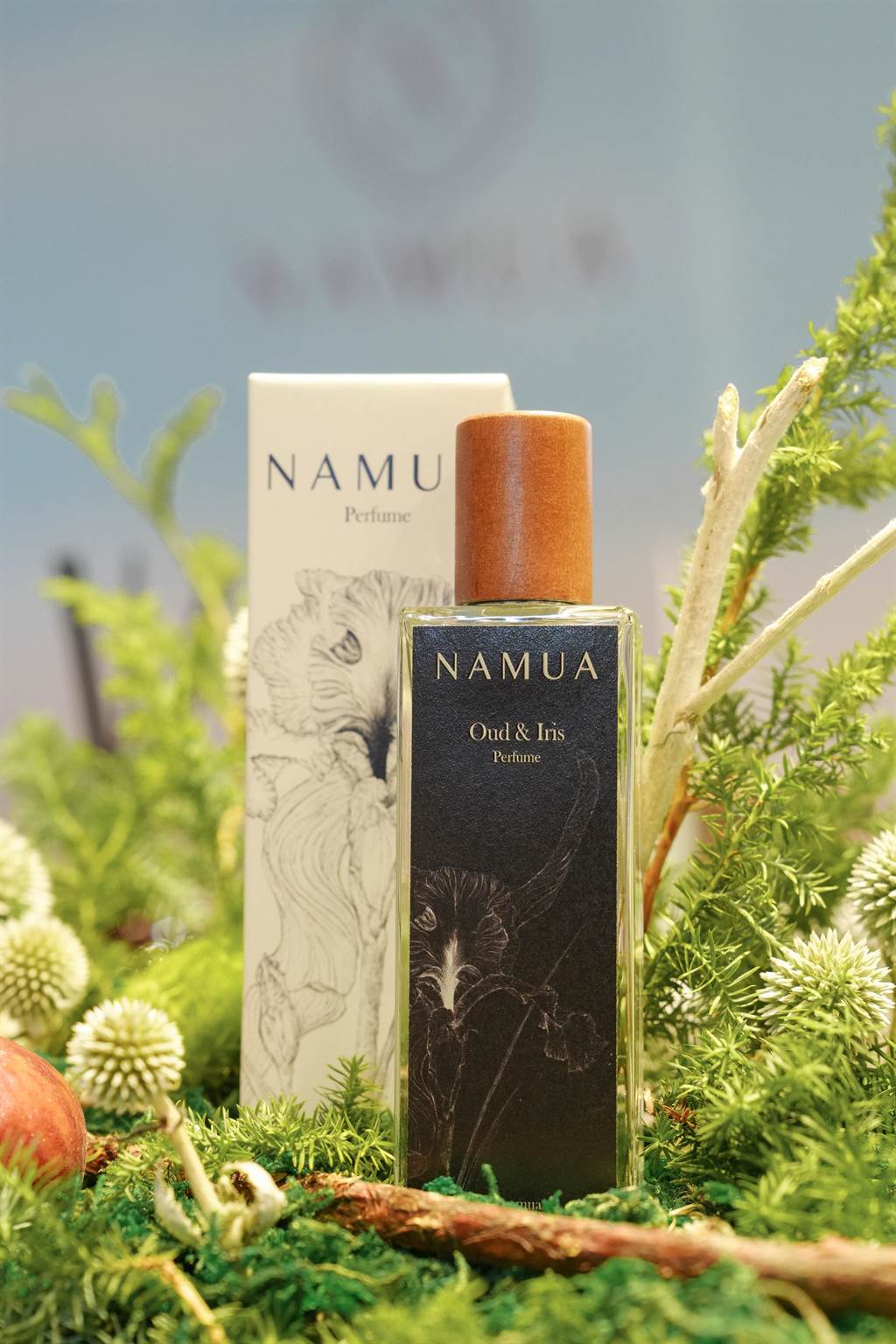Namua烏木ｘ鳶尾花精油香水，頗受年輕人喜愛。（Namua提供／黃唯淯台北傳真）